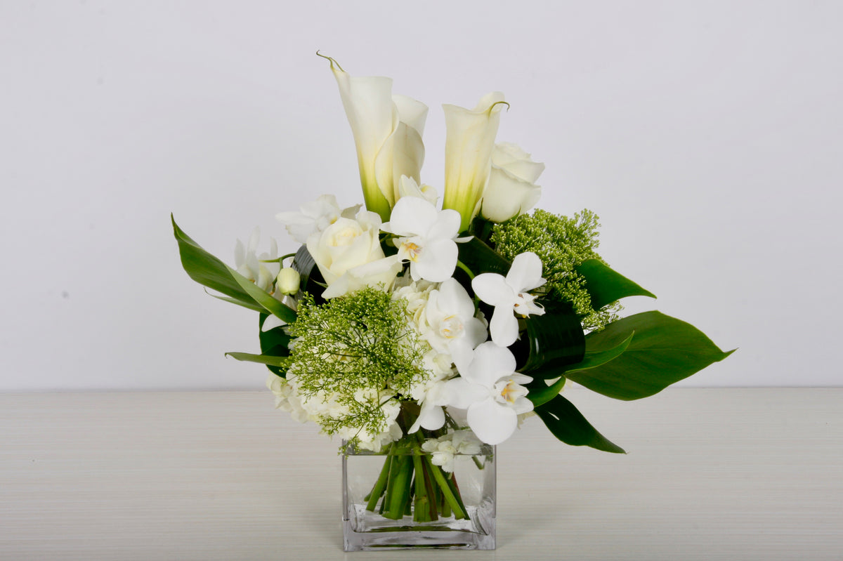Orchidée et Callas
