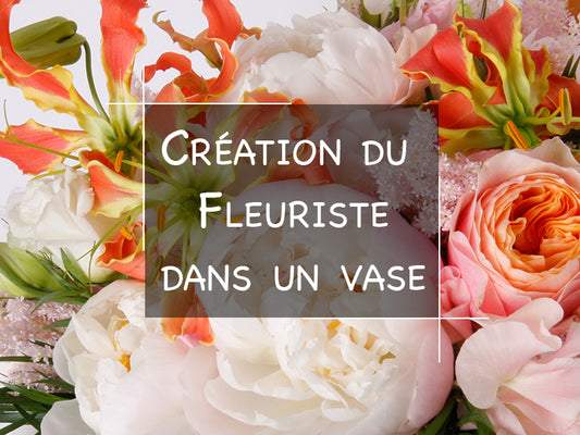 Bouquet de fleurs coupées dans un vase (fcv)