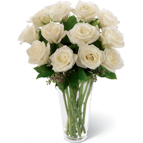 S3-4308 Le Bouquet de Roses Blanches FTD